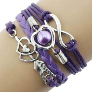 Bracelet - Valentine Secret Purple